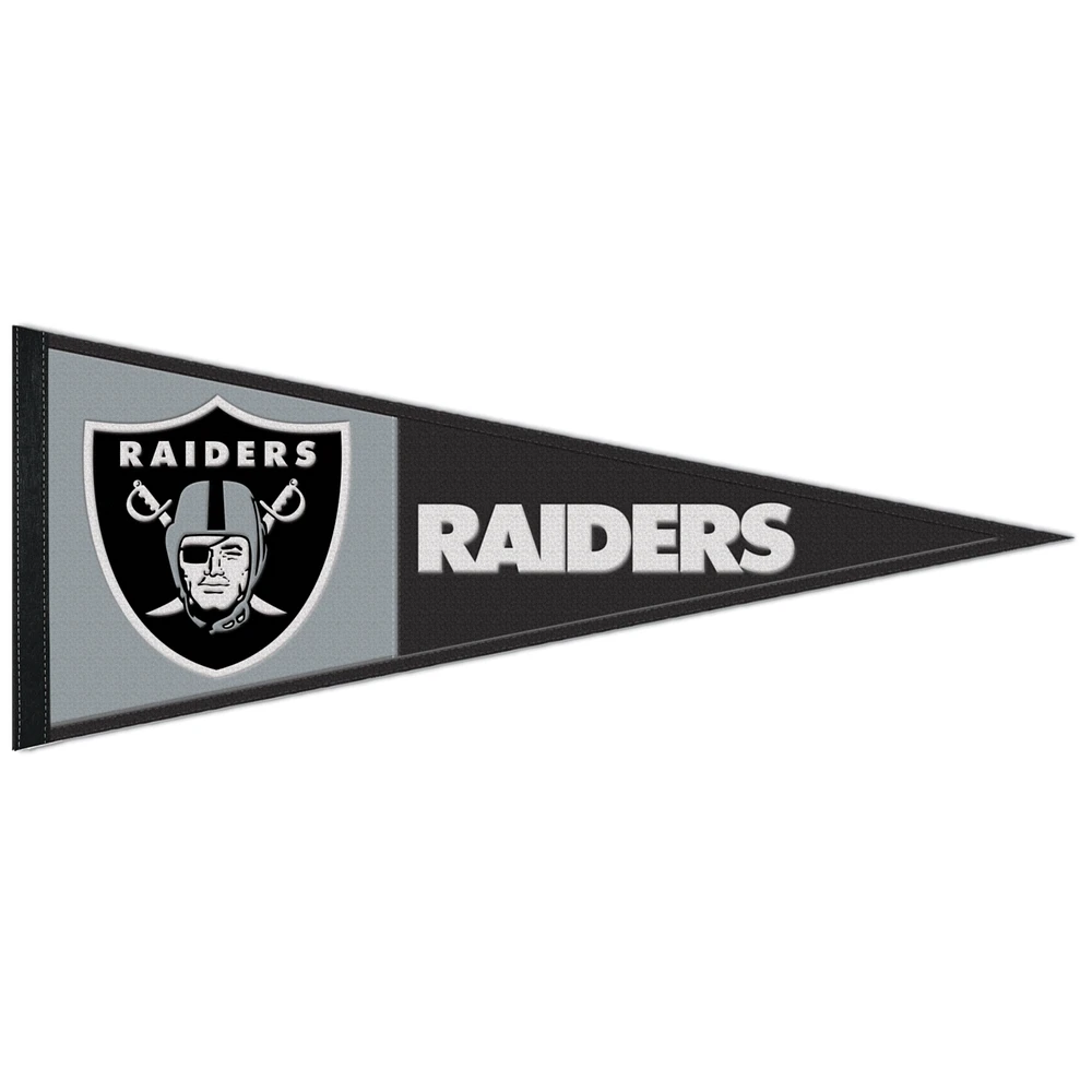 WinCraft Las Vegas Raiders 13" x 32" Wool Primary Logo Pennant