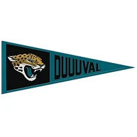 WinCraft Jacksonville Jaguars 13" x 32" Slogan Pennant