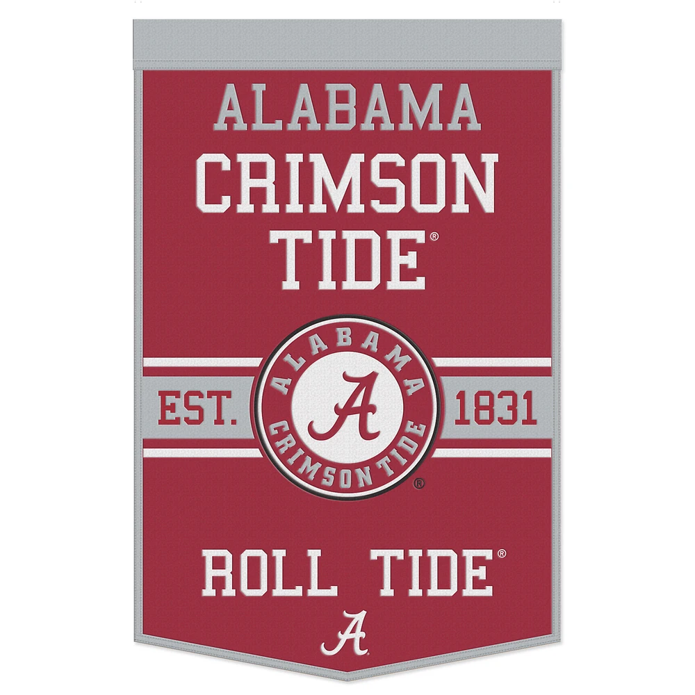 WinCraft Alabama Crimson Tide 24'' x 38'' Established Banner