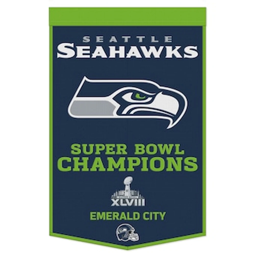 WinCraft Seattle Seahawks 24" x 38" Championship Banner