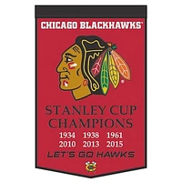 WinCraft Chicago Blackhawks 24" x 38" Championship Banner