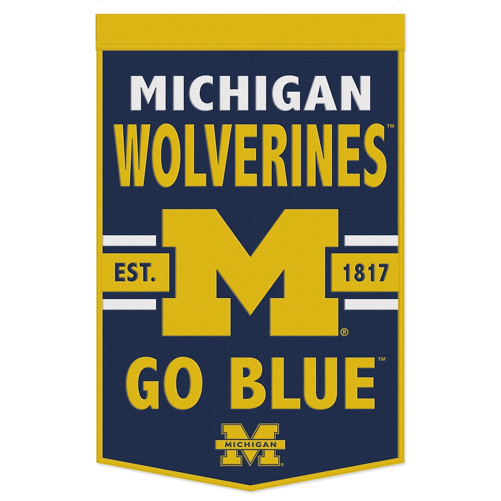 WinCraft Michigan Wolverines 24" x 38" Slogan Banner