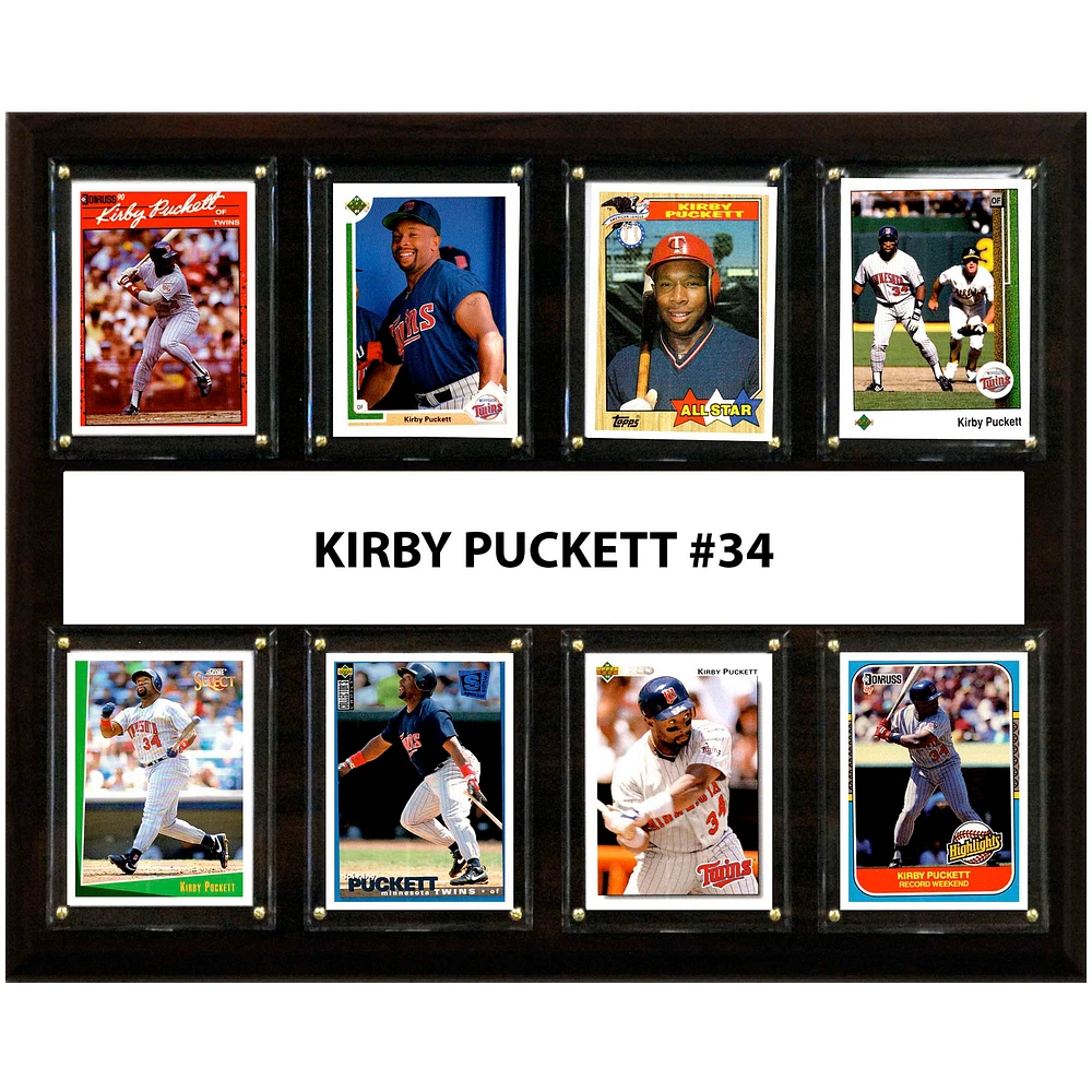 Kirby Puckett Minnesota Twins 12'' x 15'' Plaque