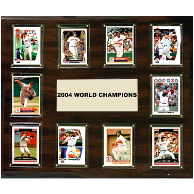 Boston Red Sox 2004 World Champions 15'' x 18'' Plaque
