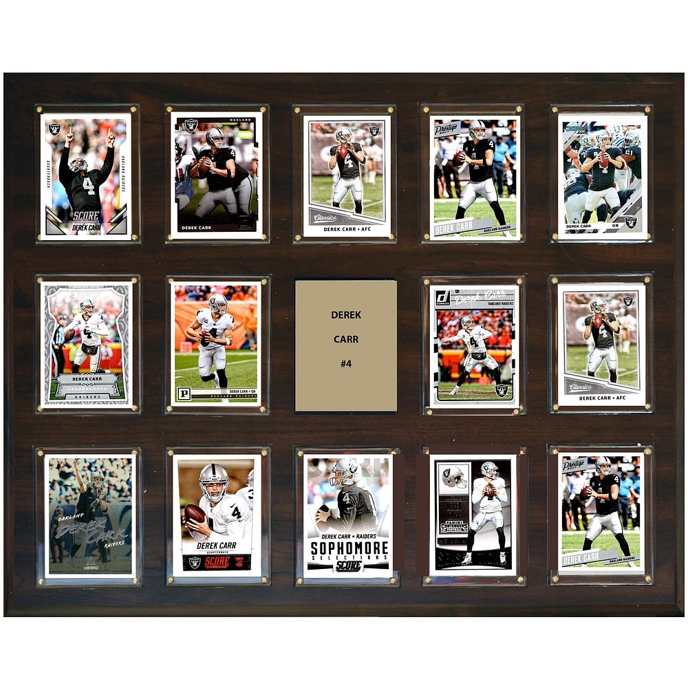 Derek Carr Las Vegas Raiders 16'' x 20'' Plaque