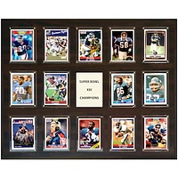 New York Giants Super Bowl XXI Champions 16'' x 20'' Plaque