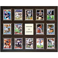 New York Giants Super Bowl XXV Champions 16'' x 20'' Plaque