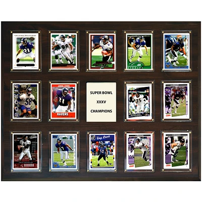 Baltimore Ravens Super Bowl XXXV Champions 16'' x 20'' Plaque