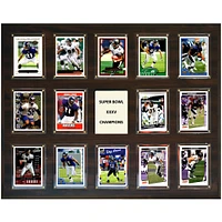 Baltimore Ravens Super Bowl XXXV Champions 16'' x 20'' Plaque
