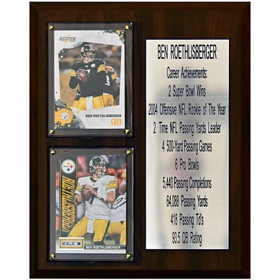 Ben Roethlisberger Pittsburgh Steelers 8'' x 10'' Player Plaque