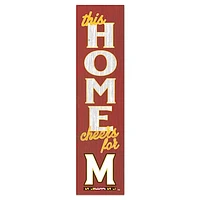 Maryland Terrapins 12'' x 48'' This Home Leaning Sign