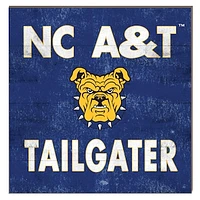 North Carolina A&T Aggies 10'' x 10'' Tailgater Sign