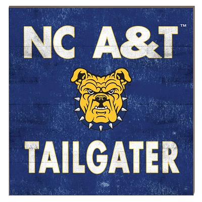North Carolina A&T Aggies 10'' x 10'' Tailgater Sign