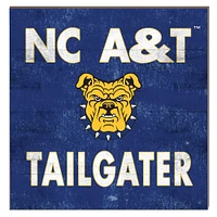 North Carolina A&T Aggies 10'' x 10'' Tailgater Sign