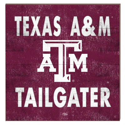 Texas A&M Aggies 10'' x 10'' Tailgater Sign