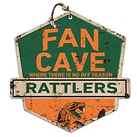 Florida A&M Rattlers Fan Cave Badge Sign