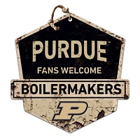 Purdue Boilermakers Fans Welcome Sign