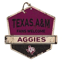 Texas A&M Aggies Fans Welcome Sign