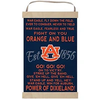 Auburn Tigers Fight Song Banner Sign