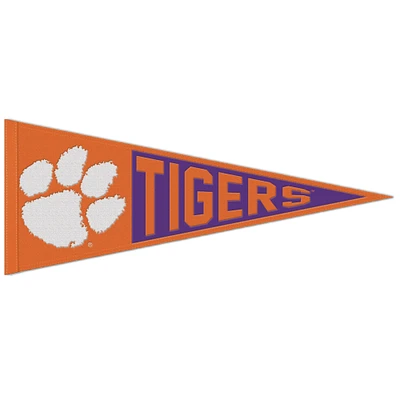 WinCraft Clemson Tigers 13'' x 32'' Logo Pennant