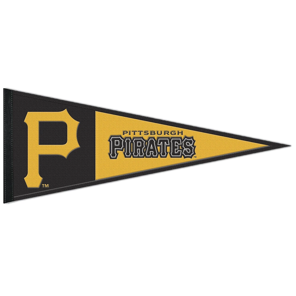 WinCraft Pittsburgh Pirates 13" x 32" Wool Primary Logo Pennant