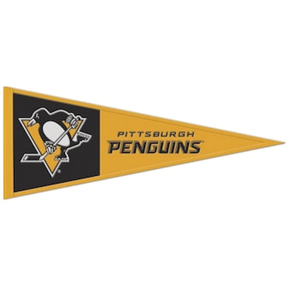 WinCraft Pittsburgh Penguins 13" x 32" Wool Primary Logo Pennant