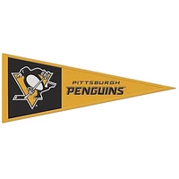 WinCraft Pittsburgh Penguins 13" x 32" Wool Primary Logo Pennant