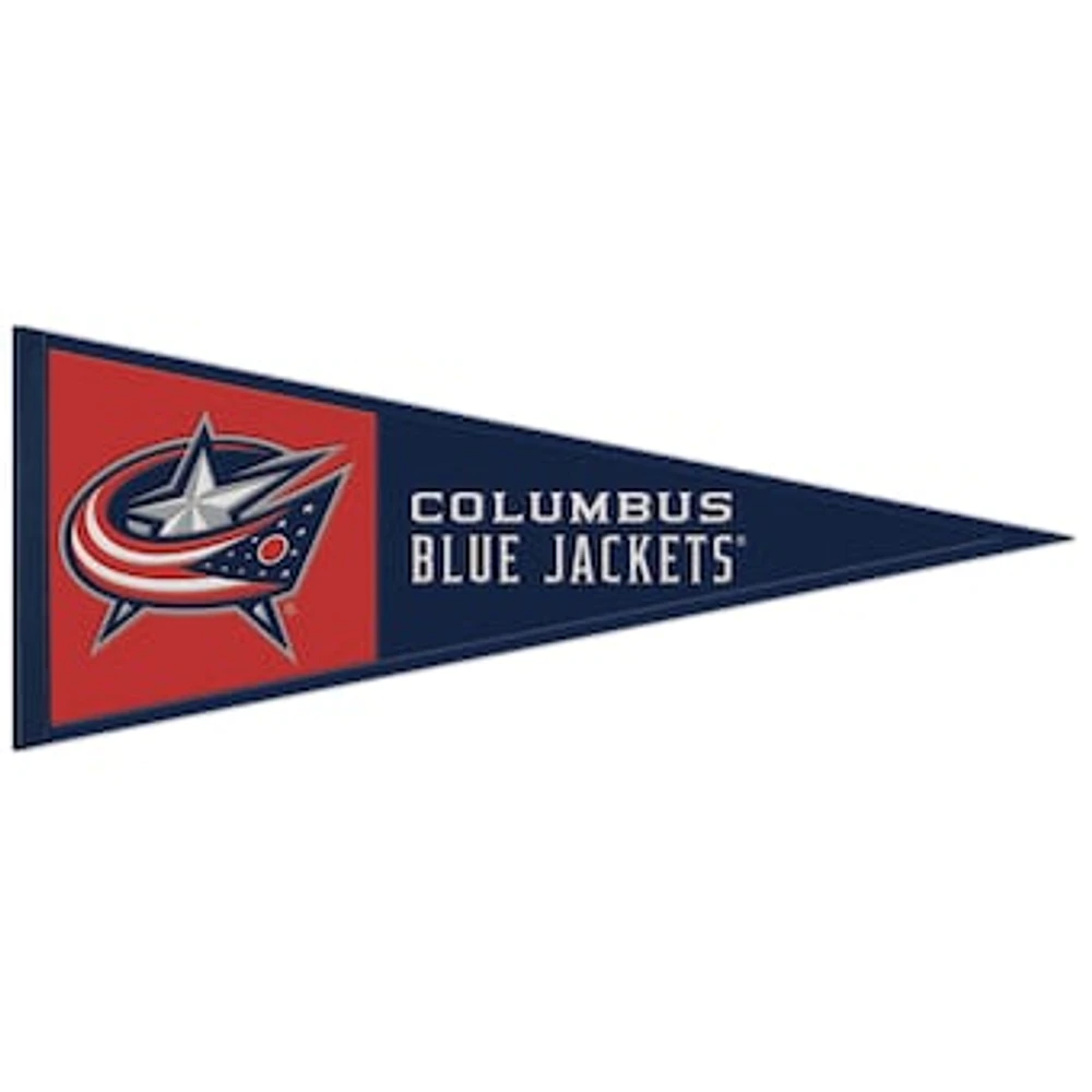 WinCraft Columbus Blue Jackets 13" x 32" Wool Primary Logo Pennant