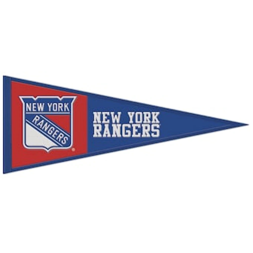 WinCraft New York Rangers 13" x 32" Wool Primary Logo Pennant