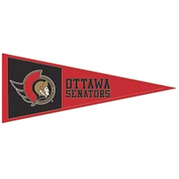 WinCraft Ottawa Senators 13" x 32" Wool Primary Logo Pennant