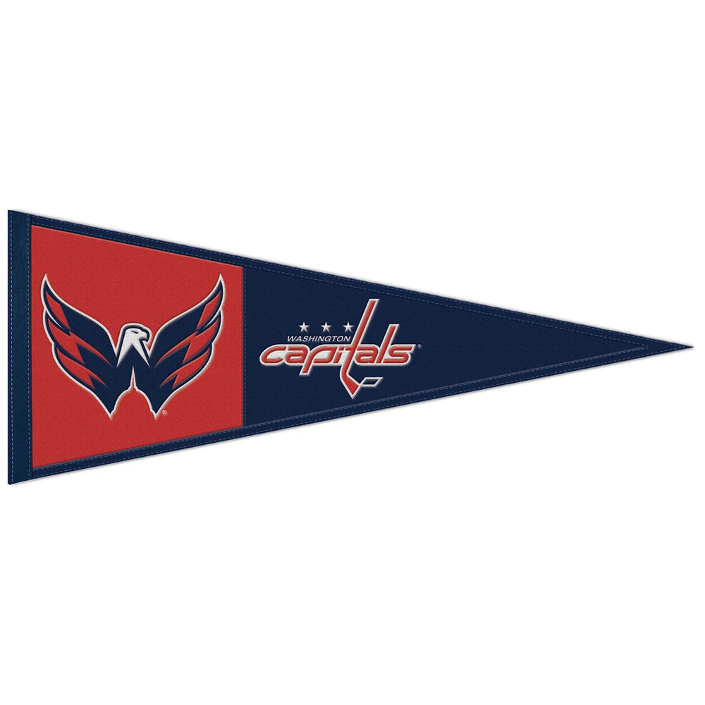 WinCraft Washington Capitals 13" x 32" Wool Primary Logo Pennant