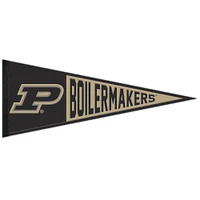 WinCraft Purdue Boilermakers 13" x 32" Wool Primary Logo Pennant