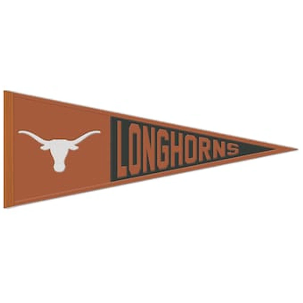 WinCraft Texas Longhorns 13" x 32" Wool Primary Logo Pennant