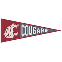 WinCraft Washington State Cougars 13" x 32" Wool Primary Logo Pennant