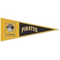 WinCraft Pittsburgh Pirates 13" x 32" Retro Logo Pennant