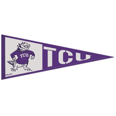 WinCraft TCU Horned Frogs 13" x 32" Retro Logo Pennant