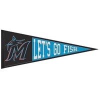 WinCraft Miami Marlins 13" x 32" Slogan Pennant