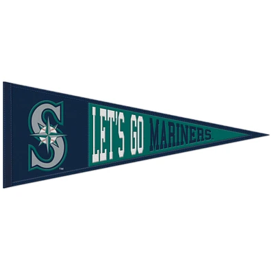 WinCraft Seattle Mariners 13" x 32" Slogan Pennant