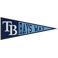 WinCraft Tampa Bay Rays 13" x 32" Slogan Pennant