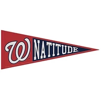 WinCraft Washington Nationals 13" x 32" Slogan Pennant