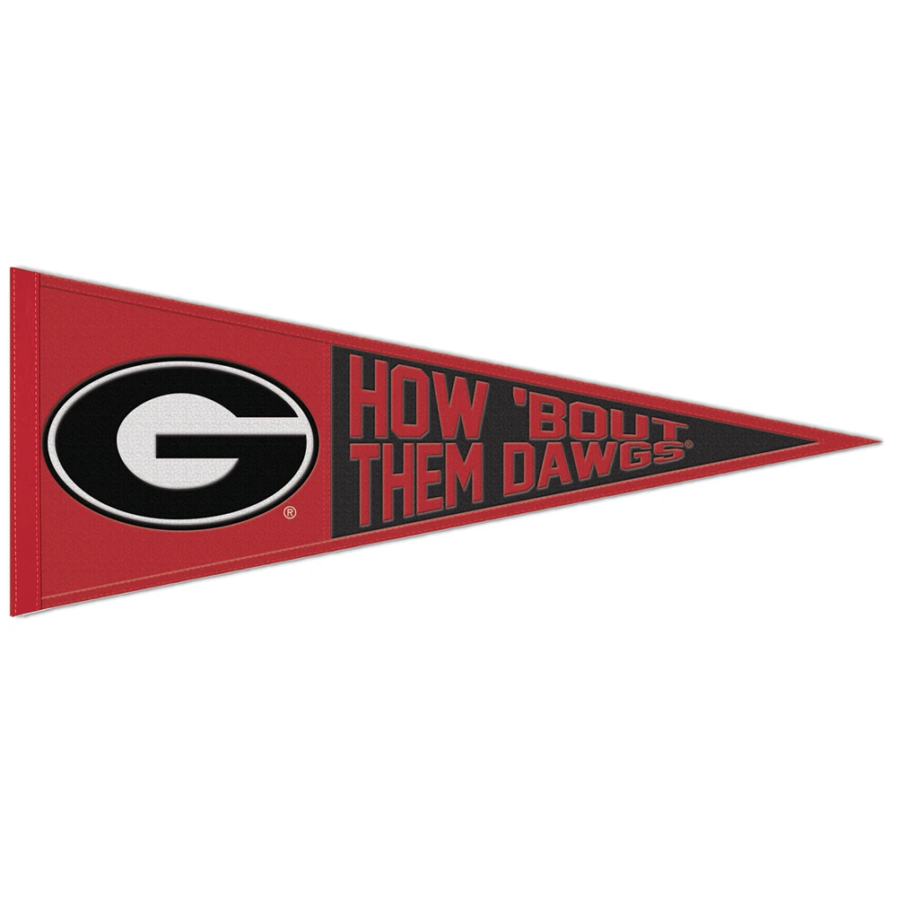 WinCraft Georgia Bulldogs 13" x 32" Slogan Pennant