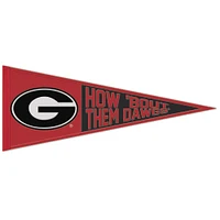 WinCraft Georgia Bulldogs 13" x 32" Slogan Pennant