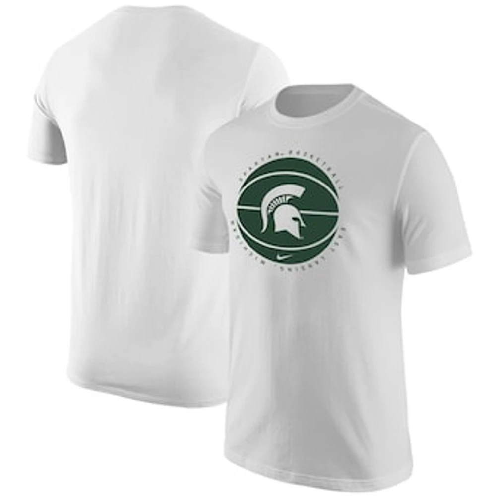 Men's Nike Michigan State Spartans Basketball Logo T-Shirt