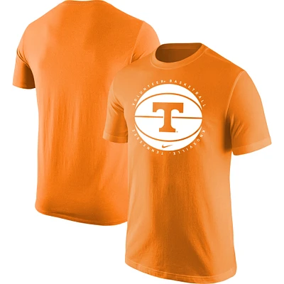 Men's Nike Tennessee Orange Volunteers Basketball Logo T-Shirt