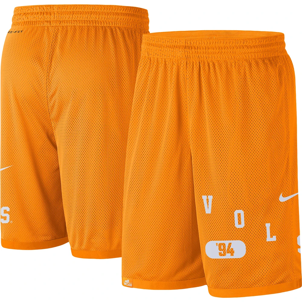 Men's Nike Tennessee Orange Volunteers Wordmark Performance Shorts