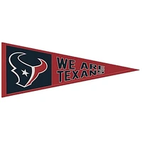 WinCraft Houston Texans 13'' x 32'' Slogan - Pennant