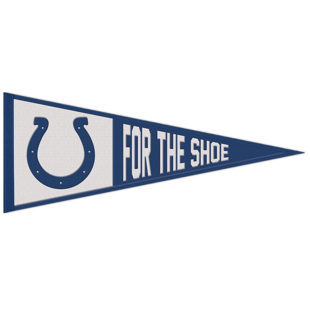 WinCraft Indianapolis Colts 13'' x 32'' Slogan - Pennant