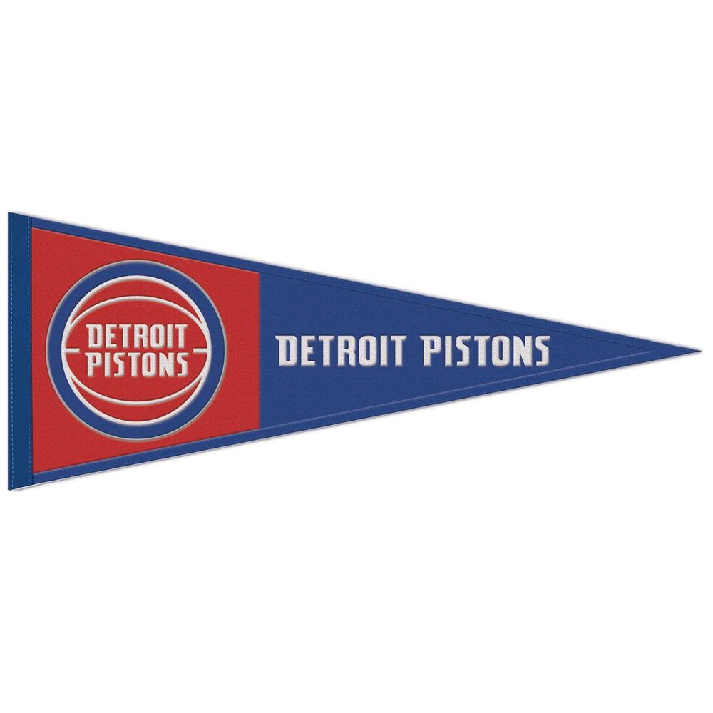 WinCraft Detroit Pistons 13'' x 32'' Primary - Pennant