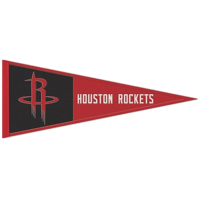 WinCraft Houston Rockets 13'' x 32'' Primary - Pennant