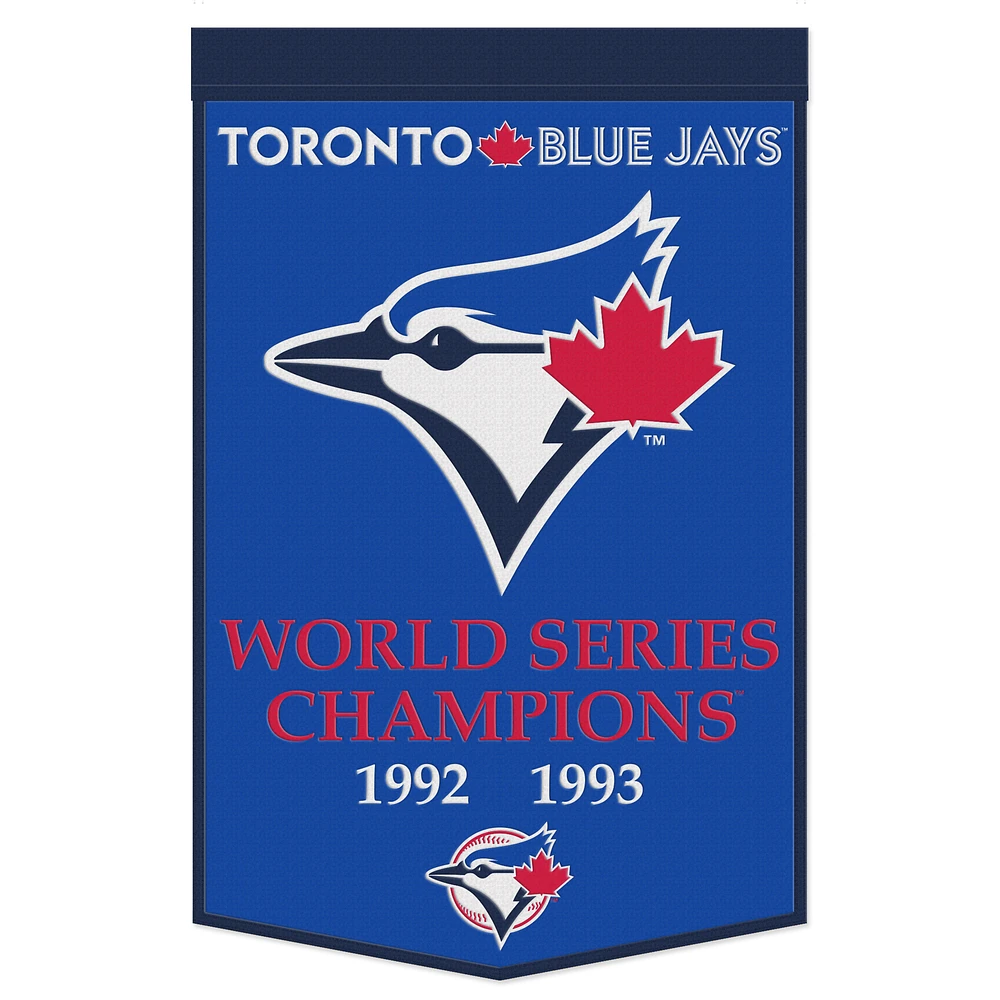 WinCraft Toronto Blue Jays 24'' x 38'' Championship - Banner